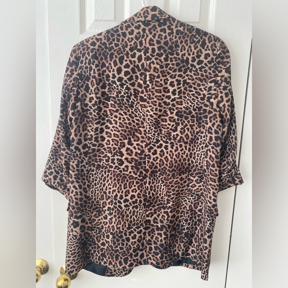 Leopard Print Blazer - Picture 2 of 3